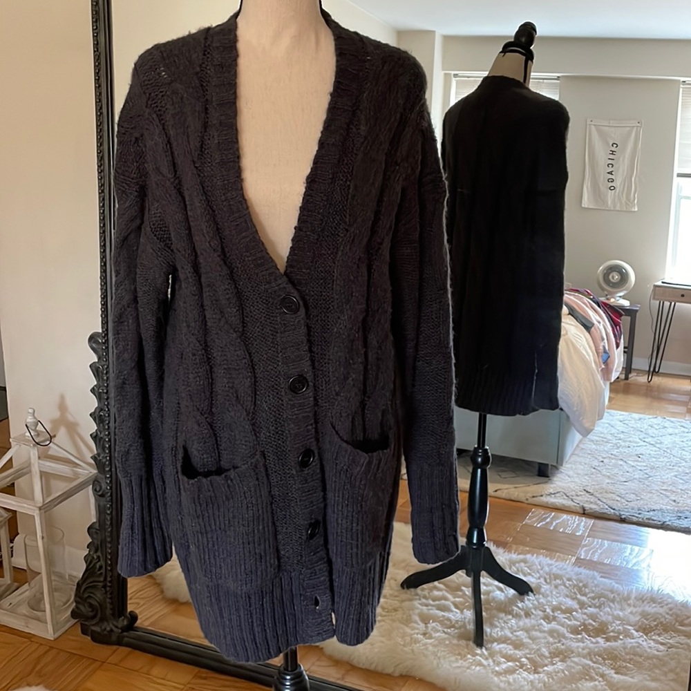 J. Crew long cardigan sweater